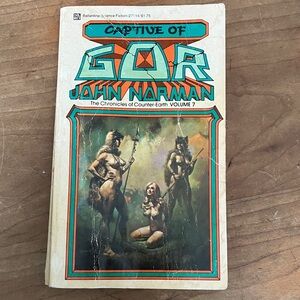 Captive of Gor - John Norman Paperback - the chronicles of counter-Earth book 7